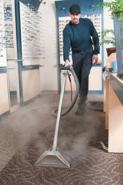 Commercial carpet cleaning by BlackHawk Janitorial Services LLC