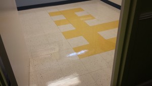 Floors stripping & waxing at a Pediatric Center in Dallas, GA